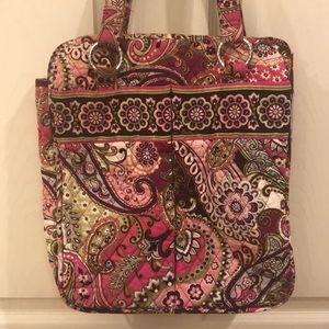 Vera Bradley Very Berry Paisley Bag